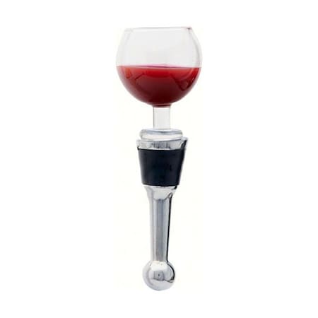 LS Arts BS-480 Bottle Stopper - Wine Glass Acrylic